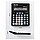 Калькулятор настольный Eleven Business Line CDB1401-BK, 14 разрядов, двойное питание, 155*205*35мм, черный, фото 3