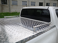 Рейлинг короткий (комплект) ТСС для Great Wall POER 2.0TD 4WD 2021-