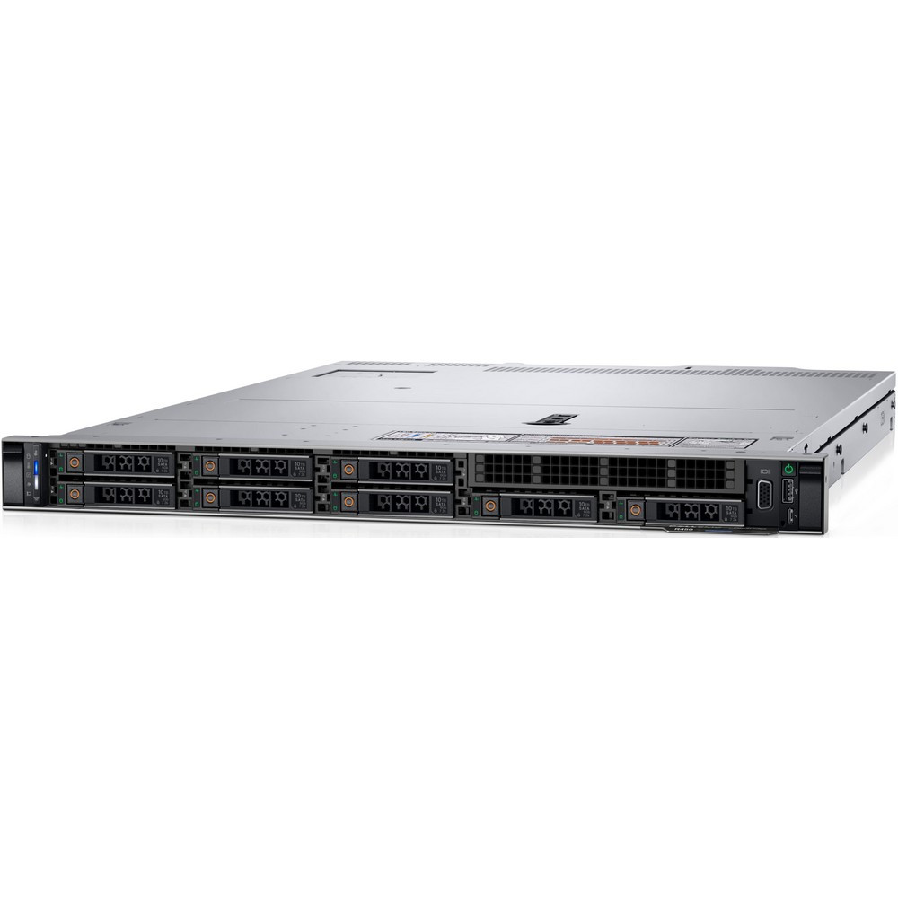 Сервер Dell/PE R450 8SFF/2x Silver 4309Y (2,8GHz, 8C/16T, 12Mb)/64 Gb/PERC H755/1x480GB SSD SATA MU/iDrac9 Ent - фото 1 - id-p108968727