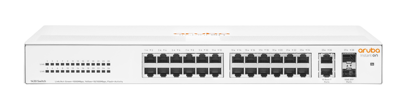 Коммутатор HP Enterprise/Aruba Instant On 1430 26G 2SFP Switch