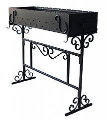 Мангал сборный Дачный 1000*350*90 (сталь 4мм)