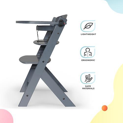 Стульчик для кормления Kinderkraft  ENOCK Full Grey