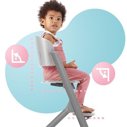 Стульчик для кормления Kinderkraft  IGEE Cloudy Grey