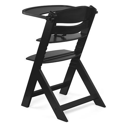 Стульчик для кормления Kinderkraft  с подушкой ENOCK Black and White
