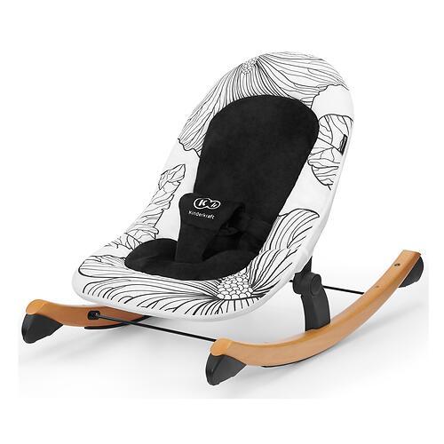 Шезлонг Kinderkraft FINIO Black White