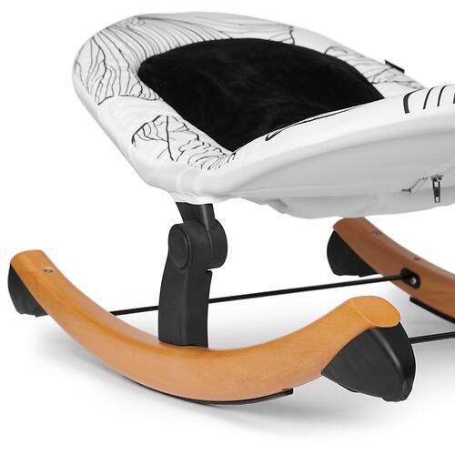 Шезлонг Kinderkraft FINIO Black White