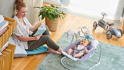 Электрокачель Kinderkraft  MINKY Mint