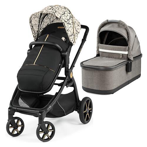 Коляска 2в1 Peg-Perego Ypsi Graphic Gold с люлькой City Grey