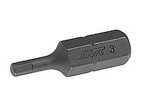 JTC Бита HEX H3х30мм 5/16" DR 6-ти гранная S2