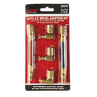 JTC Набор адаптеров для заправки автокондиционера (R-12) JTC