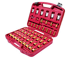 JTC Набор адаптеров для тестирования автокондиционера (VW,AUDI) в кейсе JTC