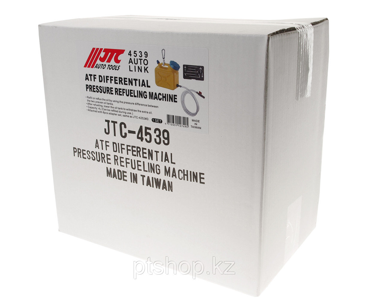 JTC Емкость для заправки маслом АКПП с набором адаптеров (8 шт.) - фото 4 - id-p108971133