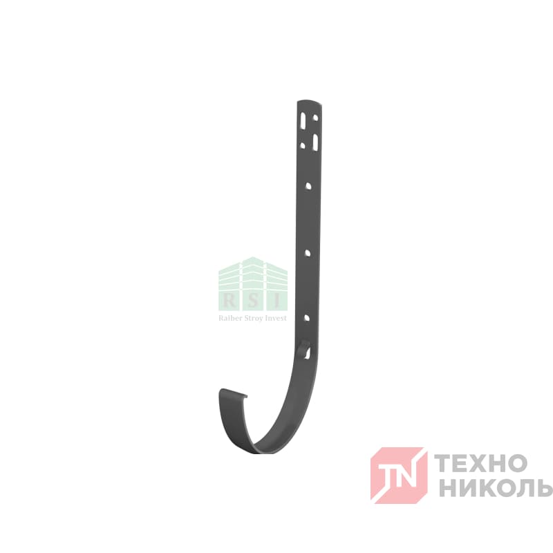 Кронштейн желоба усиленный ТН Оптима (серый)