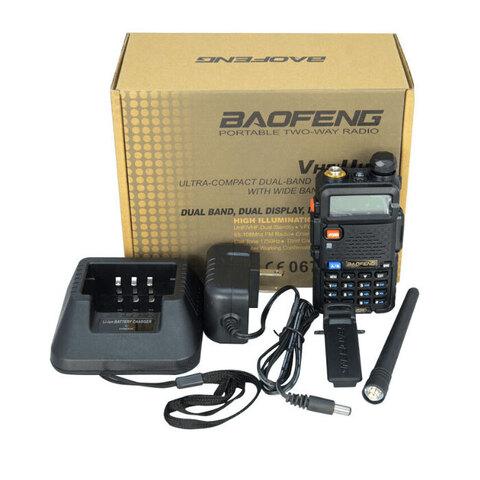 Рация полупрофессиональная Baofeng UV-5R {8W, сканер, двухдиапазонная, FM-радио} (Черный) - фото 10 - id-p108976485