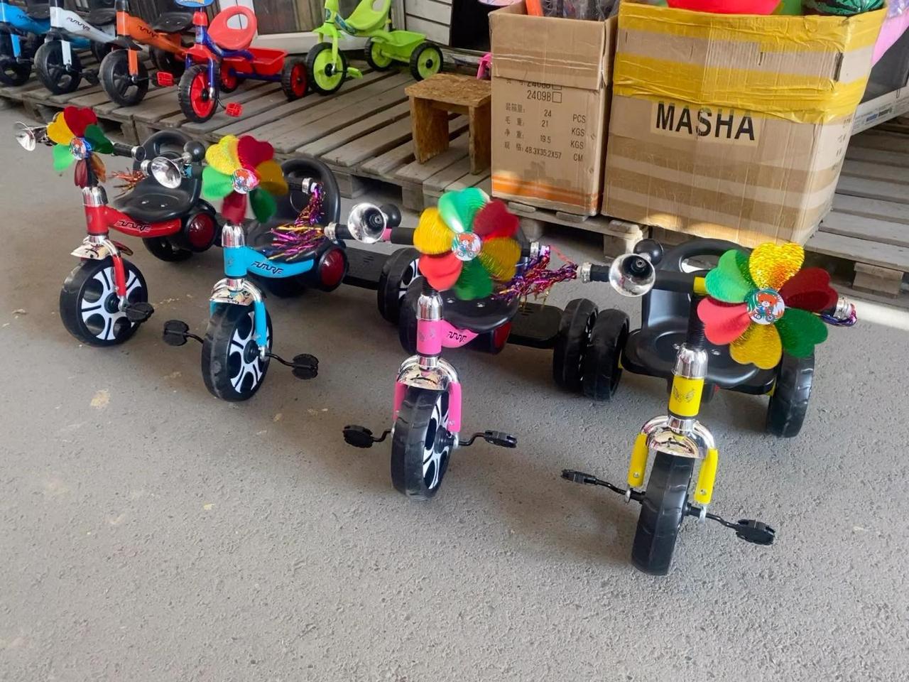 Трёхколесный велосипед для детей от двух лет