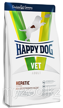 Happy Dog VET Diet HEPATIC для собак при лечении печеночной недостаточности, 4кг - фото 1 - id-p108980811