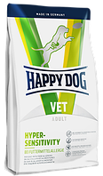 Happy Dog VET Diet HYPERSENSITIVITY диетический для собак при пищевой аллергии, 12кг