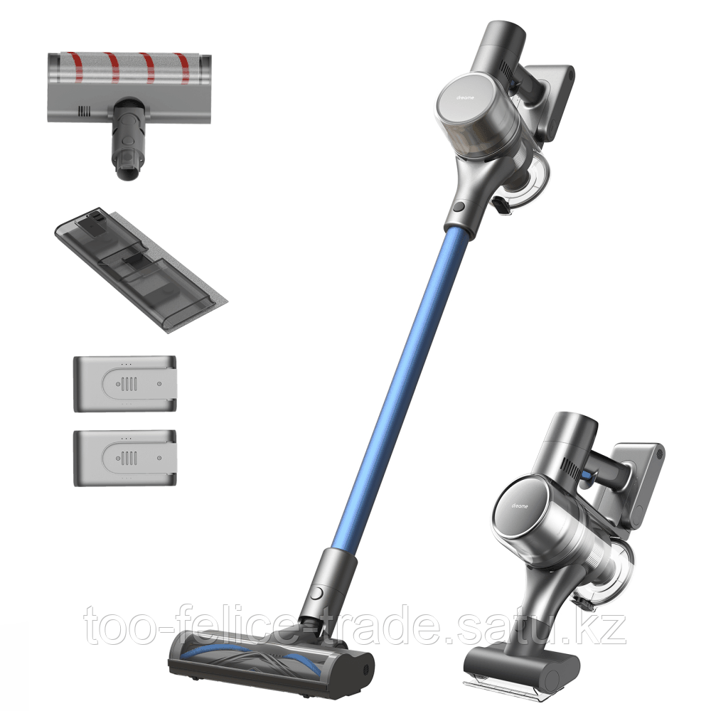 Беспроводной пылесос Dreame Cordless Vacuum Cleaner T20 Pro Cool Gray - фото 1 - id-p103908673