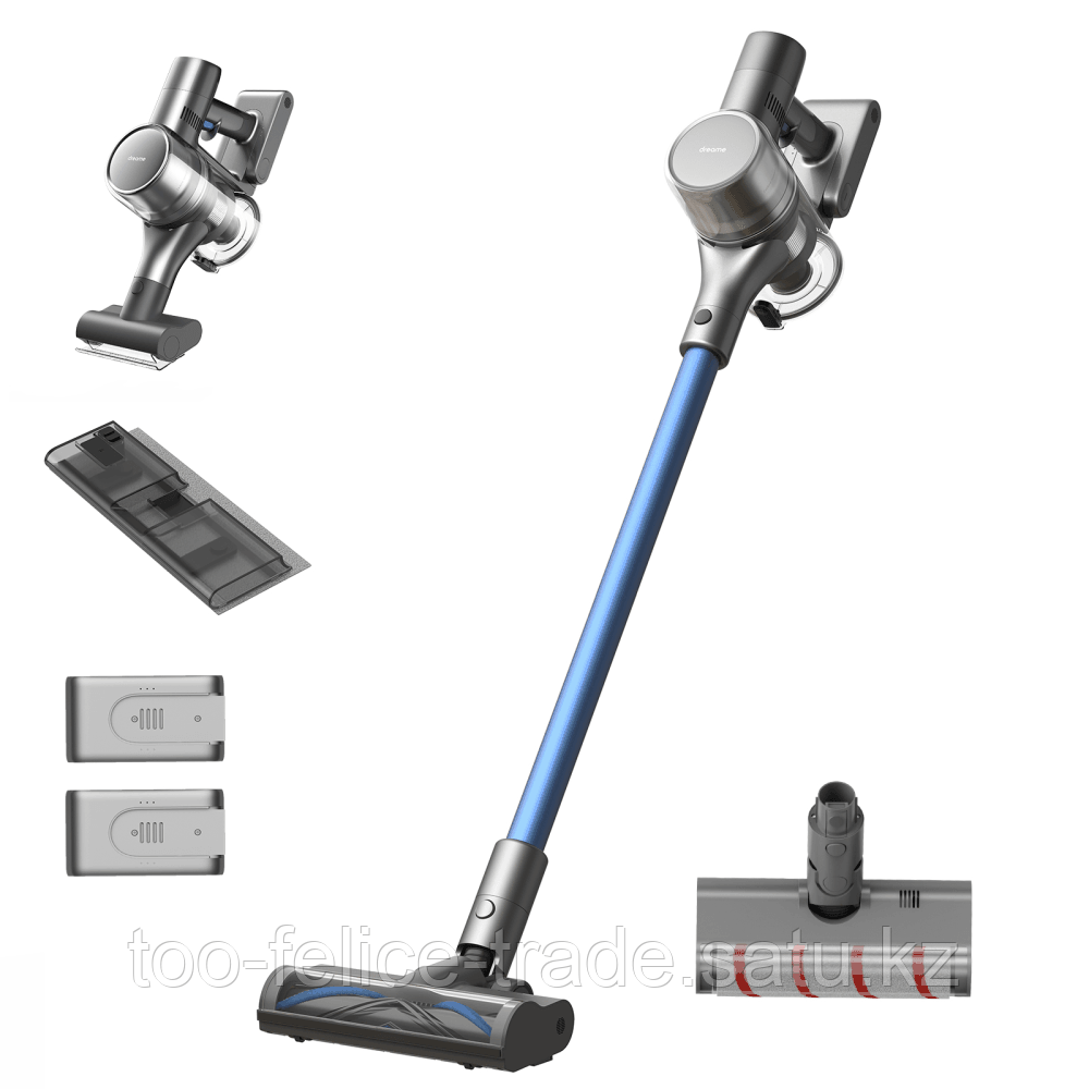 Беспроводной пылесос Dreame Cordless Vacuum Cleaner T20 Pro Cool Gray - фото 2 - id-p103908673