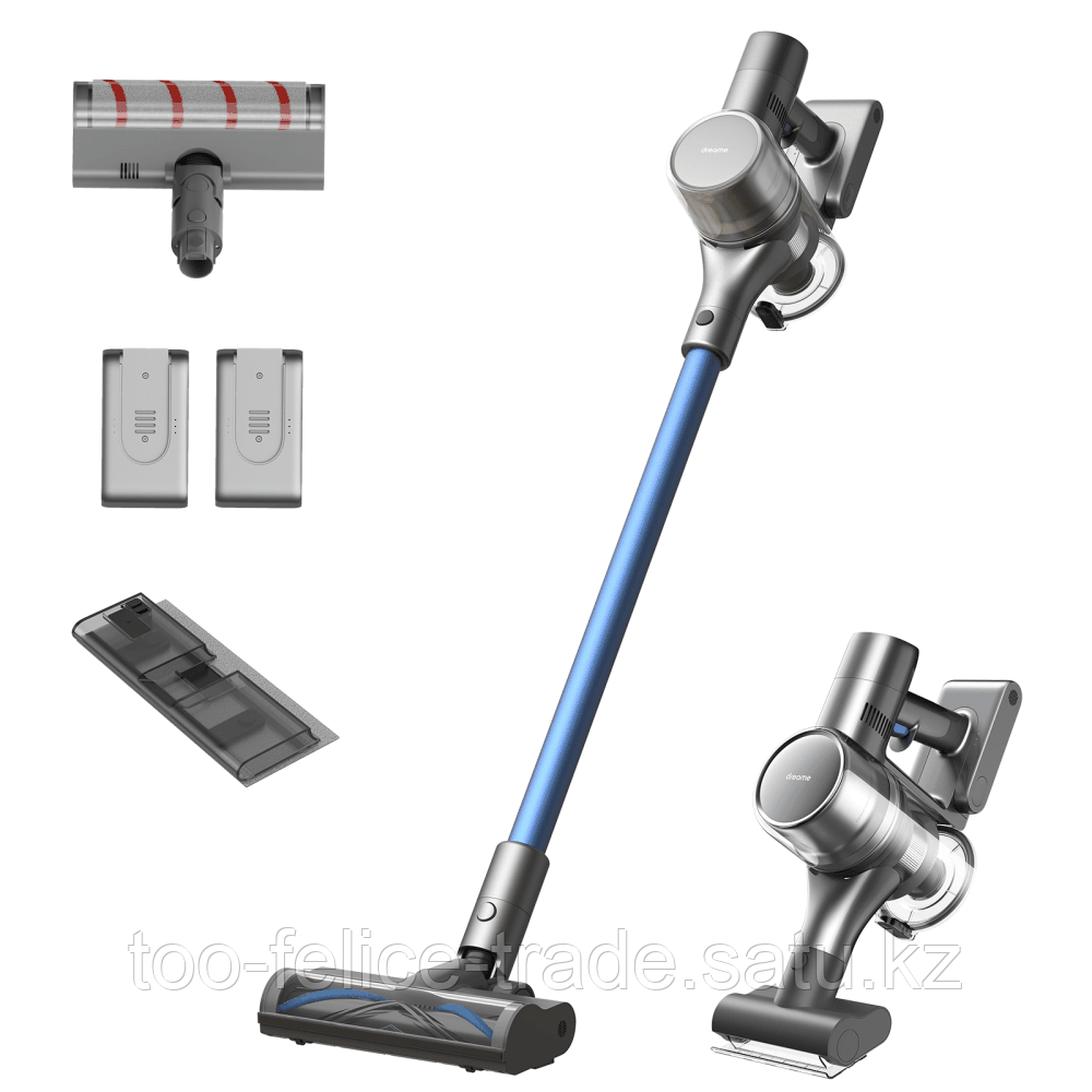 Беспроводной пылесос Dreame Cordless Vacuum Cleaner T20 Pro Cool Gray - фото 5 - id-p103908673