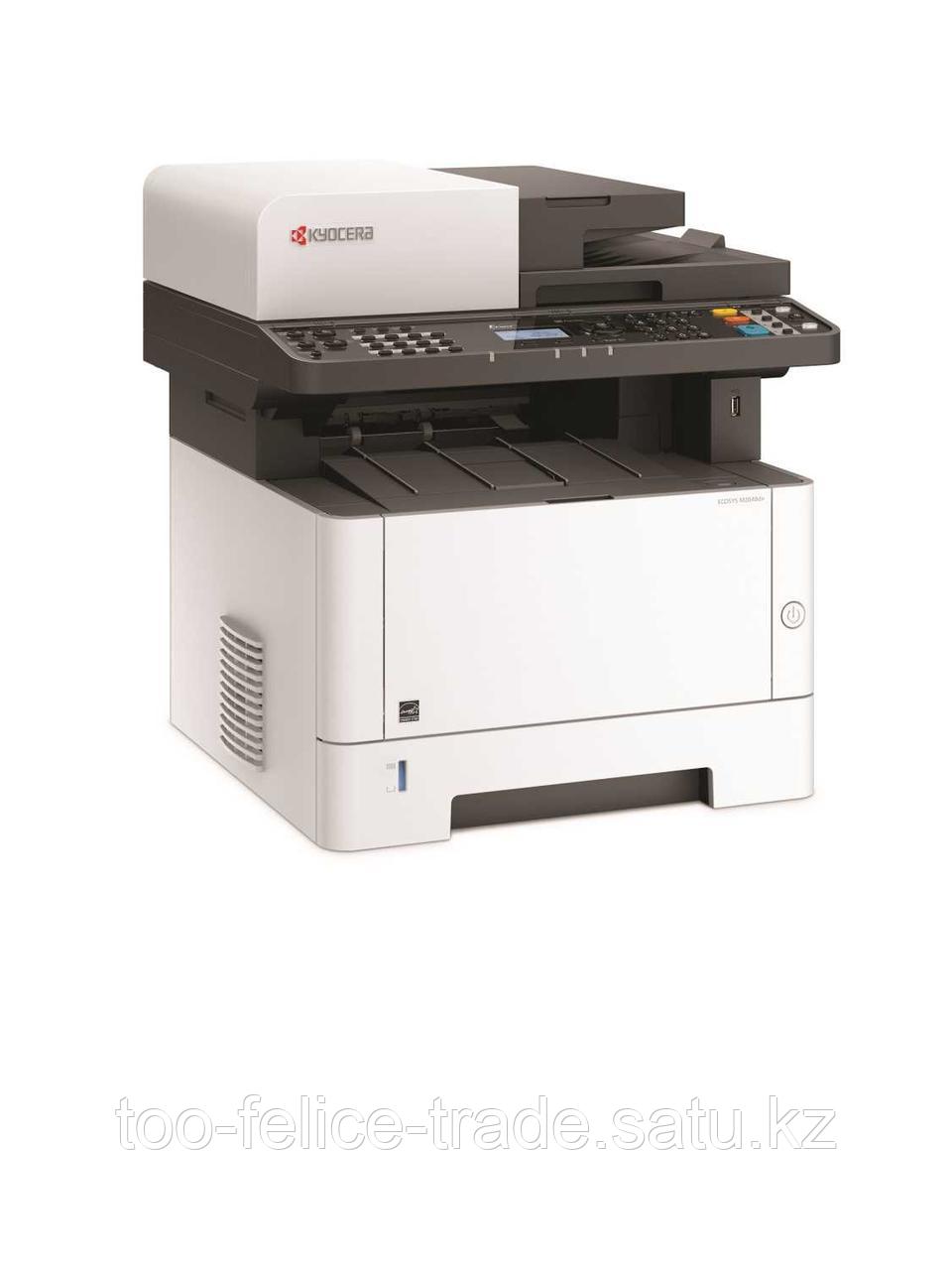 Лазерный копир-принтер-сканер Kyocera M2040dn (А4, 40 ppm, 1200dpi, 512Mb, USB, Network, автоподатчик, тонер) - фото 2 - id-p108012986
