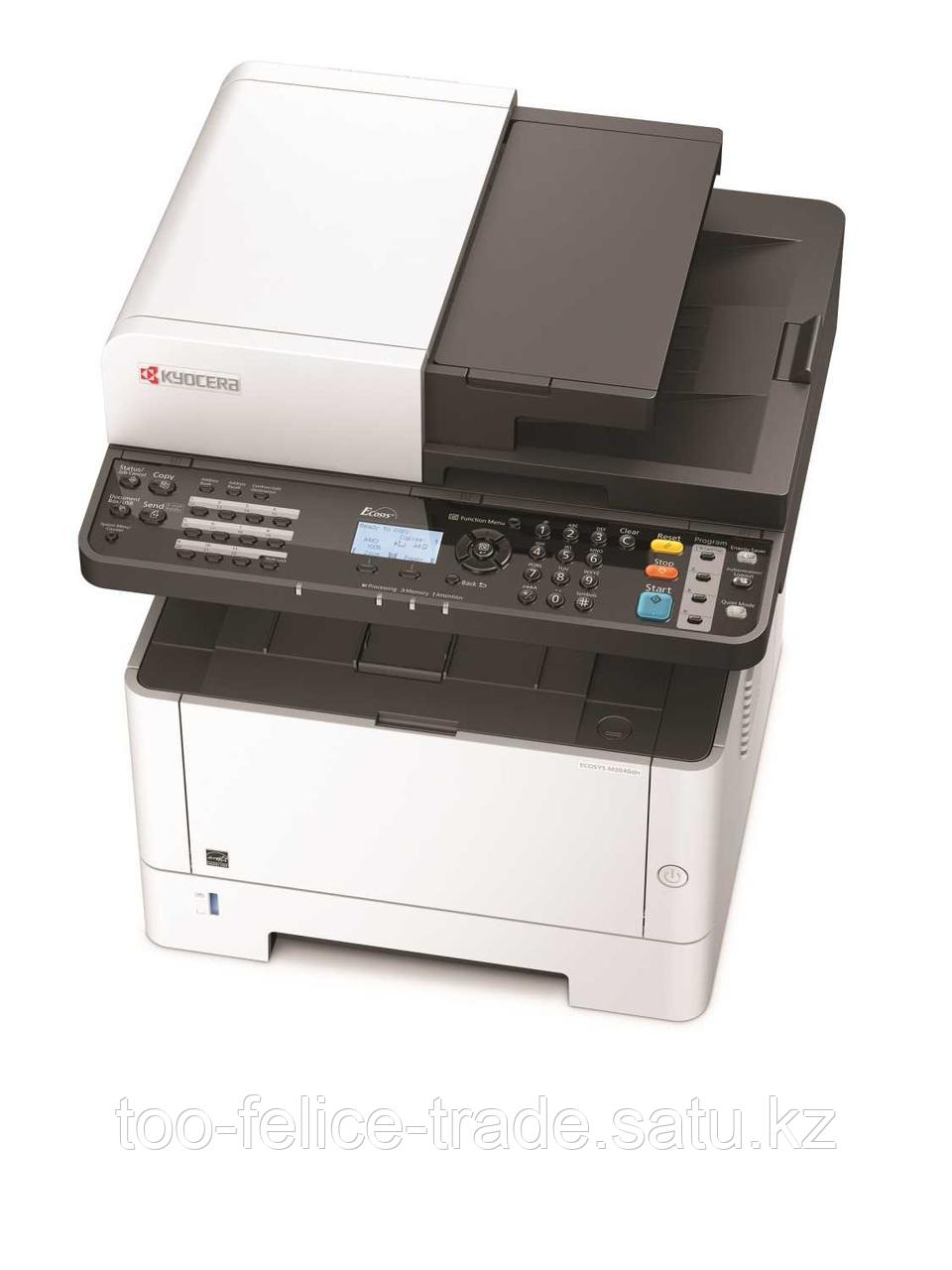Лазерный копир-принтер-сканер Kyocera M2040dn (А4, 40 ppm, 1200dpi, 512Mb, USB, Network, автоподатчик, тонер) - фото 3 - id-p108012986