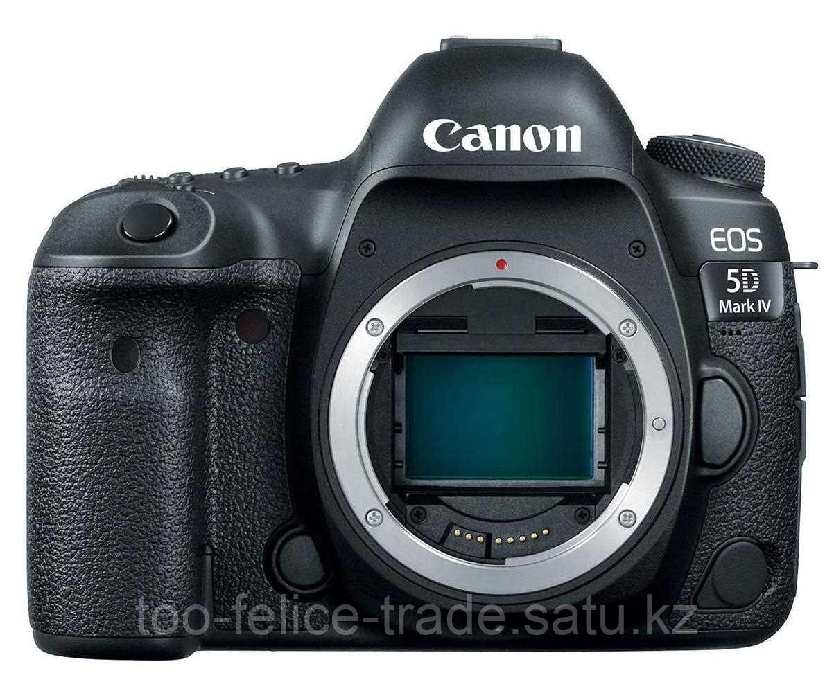 Фотоаппарат цифровой Canon EOS 5D Mark IV Body без объектива, черный, 22Mpx CMOS 35мм, HD1080/30, экран 3.2'',