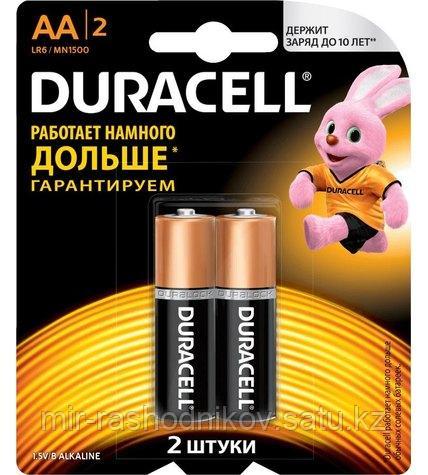Батарейки Дюрасель АА-размер пальчиковые 2 шт. в пачке - фото 1 - id-p108985045