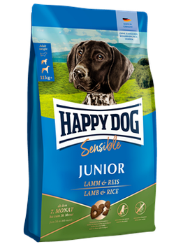 Happy Dog Sensible JUNIOR Lamb & Rice  для щенков с ягненком и рисом, 10кг