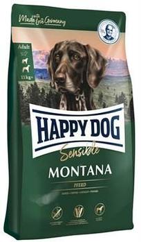 Happy Dog Sensible MONTANA  для собак с чувствительным пищеварением с кониной, 2,8кг