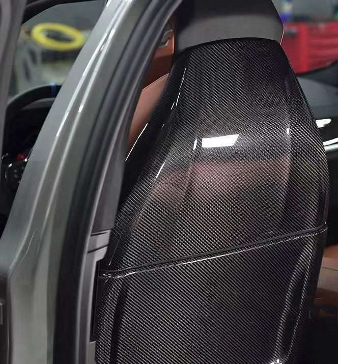 Карбоновые накладки на спинки сидений для BMW X6 M F96