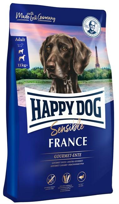 Happy Dog Sensible FRANCE для собак с чувствительным пищеварением с уткой, 11кг