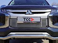 Защита радиатора нижняя 16 мм ТСС для Mitsubishi L200 2019-