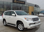 Защита радиатора 16 мм ТСС для Lexus GX 460 2009-2013