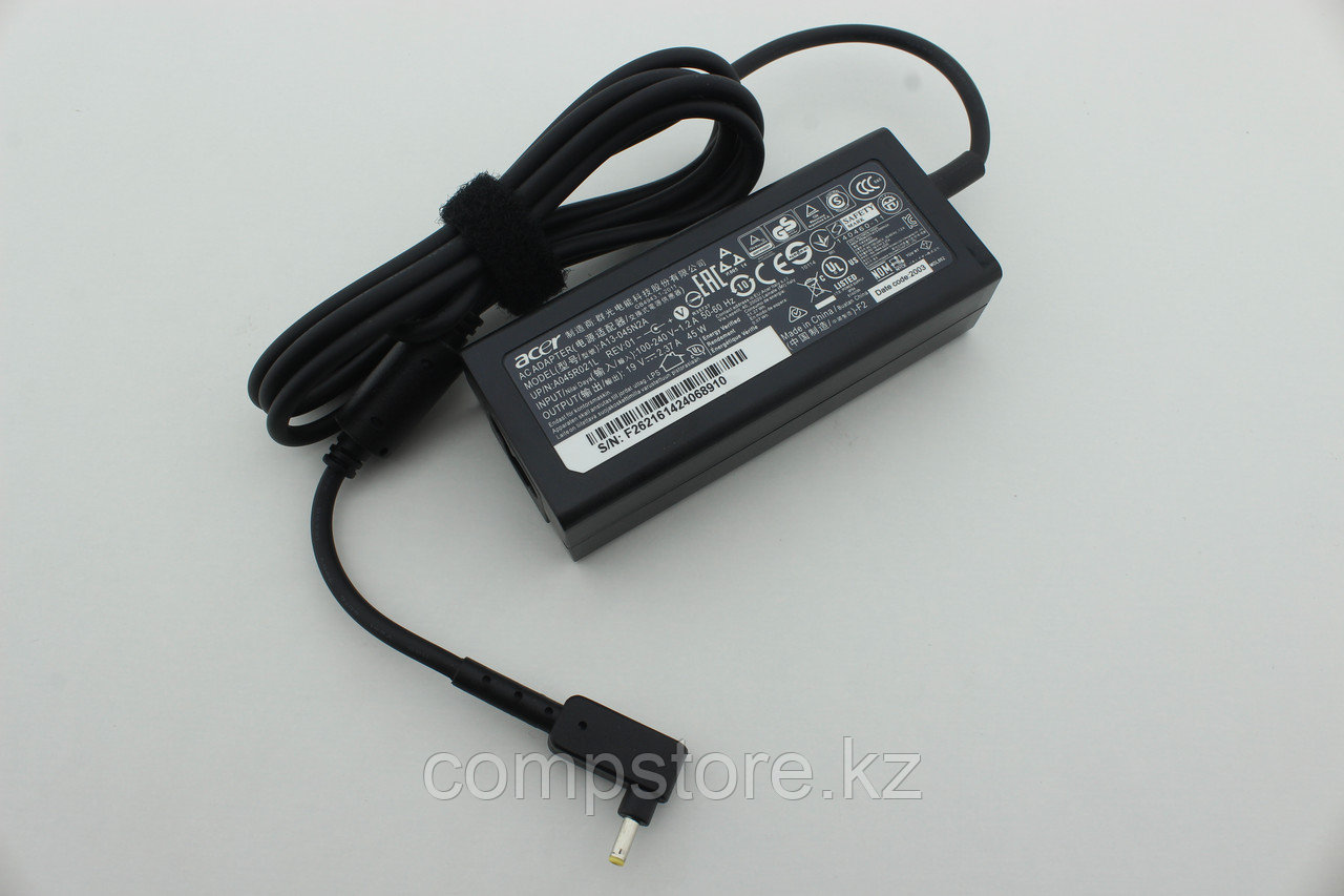 Зарядное устройство для ноутбука Acer 19V 2.37А 3.0x1.1мм ORIGINAL(без силового кабеля) - фото 1 - id-p109000447