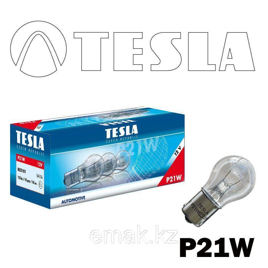 Tesla Лампа накаливания для автомобильных фар P21W, 12 V, BA 15 s - фото 1 - id-p108998846