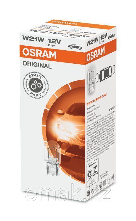 OSRAM ORIGINAL LINE Лампа накаливания W21W [12V 21W] W3x16d (Картонная) - фото 1 - id-p108998889