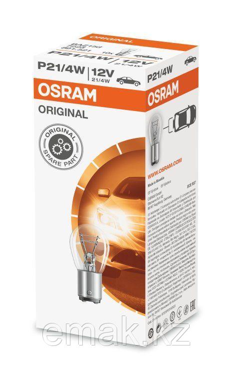 OSRAM ORIGINAL LINE Лампа накаливания P21/4W [12V 21/4W] BAZ15d (Картонная) - фото 1 - id-p108998902
