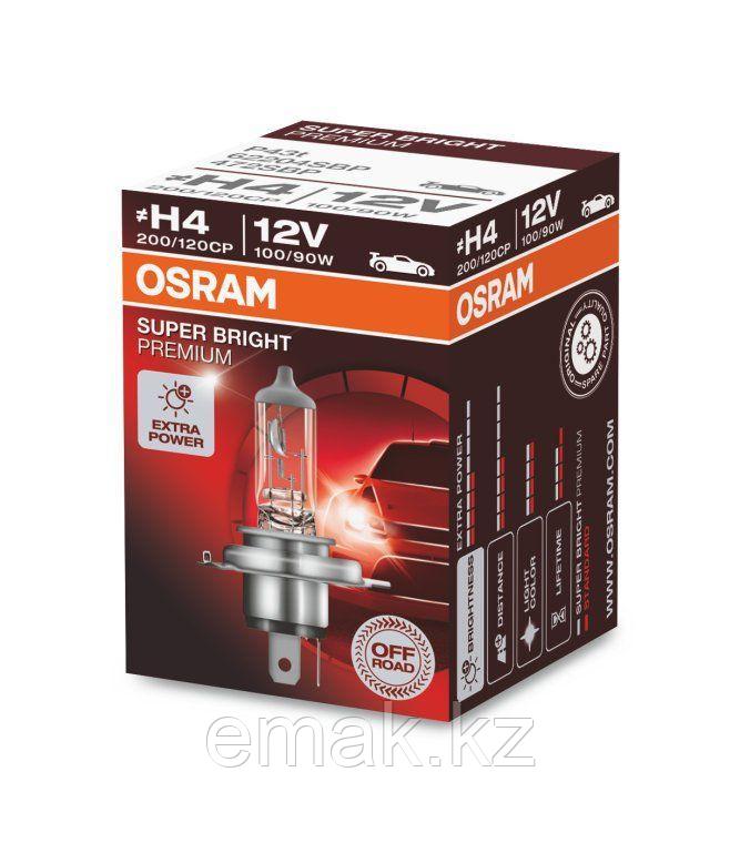 OSRAM OFF-ROAD Super Bright Premium Лампа галогенная ?H4 [12V 100/90W] P43t (Картонная) - фото 1 - id-p108998939