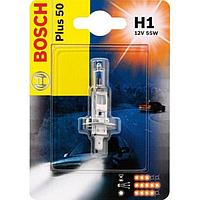 BOSCH Лампа галоген PLUS 50 H1 (Блистер)