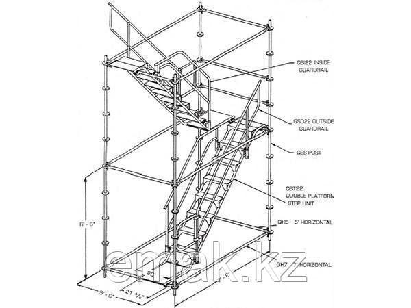 Система строительных лесов QES - фото 1 - id-p108999925