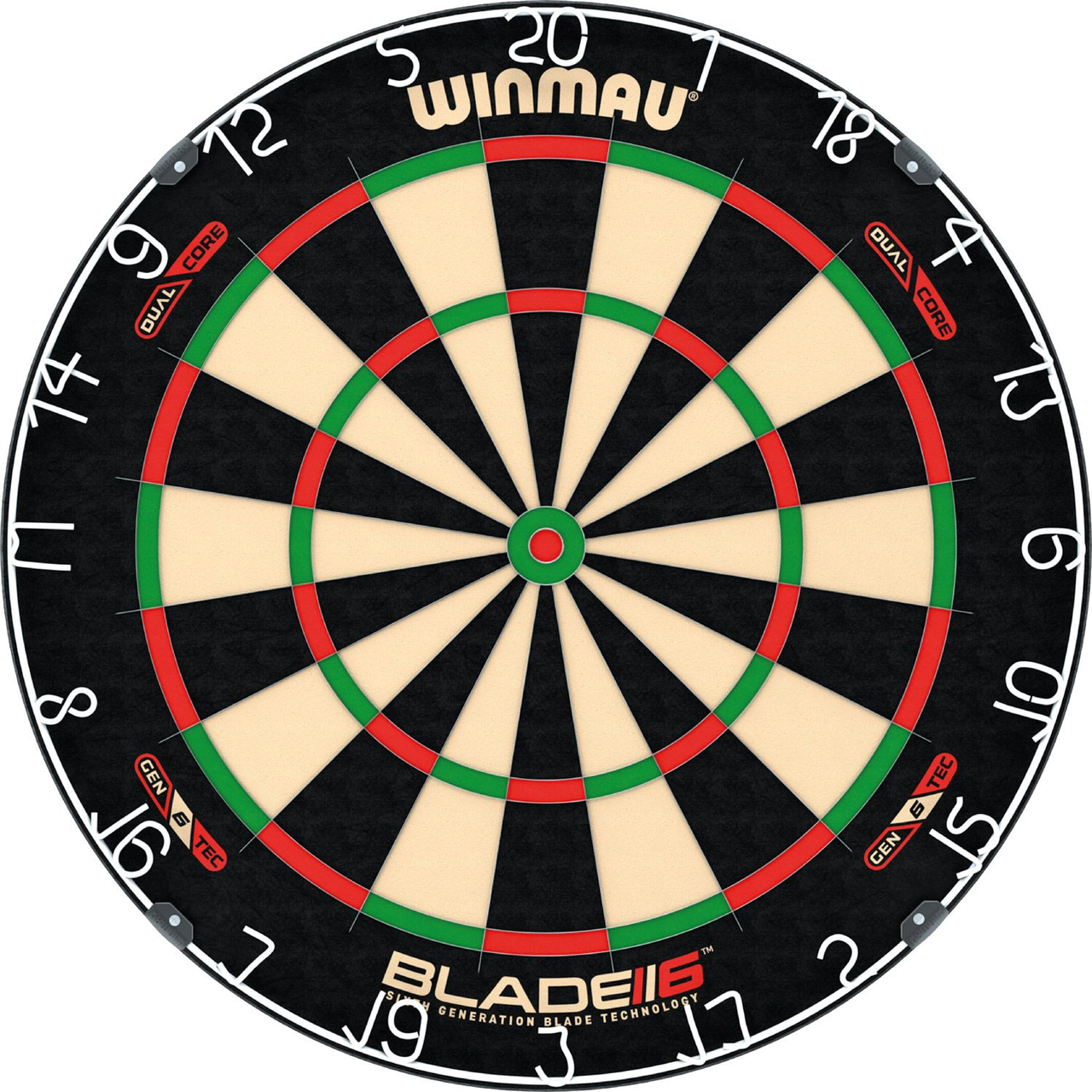 Мишень для дартса Winmau Blade 6 Dual Core - фото 1 - id-p109000735