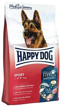 Happy Dog Fit and Vital SPORT ADULT для рабочих и спортивных собак, а также щенных и лактирующих сук, 14кг