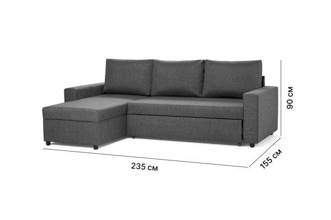 Угловой диван-кровать Торонто, Кофейный - фото 10 - id-p103861481