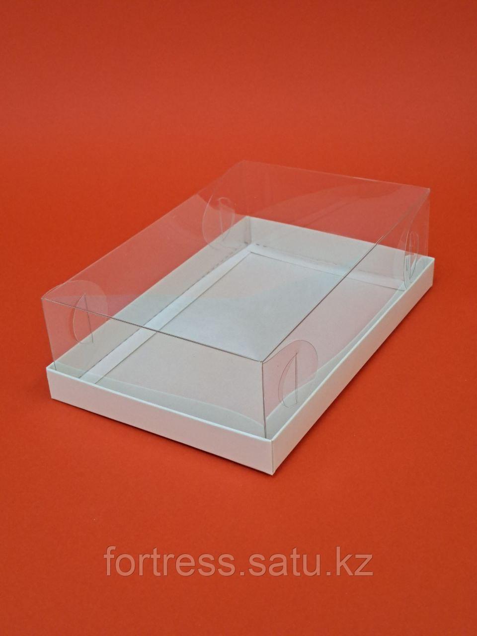 Коробка белая с пластиковый крышкой 20*13*6 размер: продажа, цена в ...