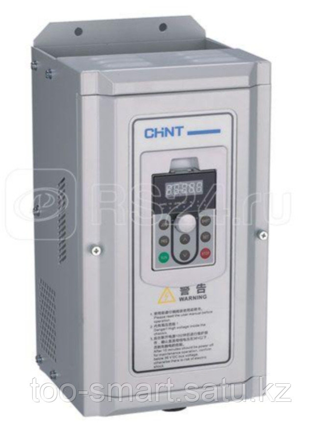 Преобразователь частоты NVF2G-45/PS4 45кВт 380В 3ф тип для вентиляторов и водяных насосов CHINT - фото 1 - id-p109001850