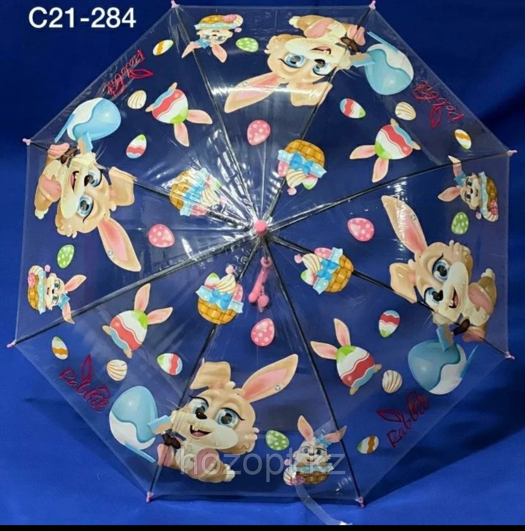 Зонт детский прозрачный Животные (C21-284) - фото 1 - id-p99426688