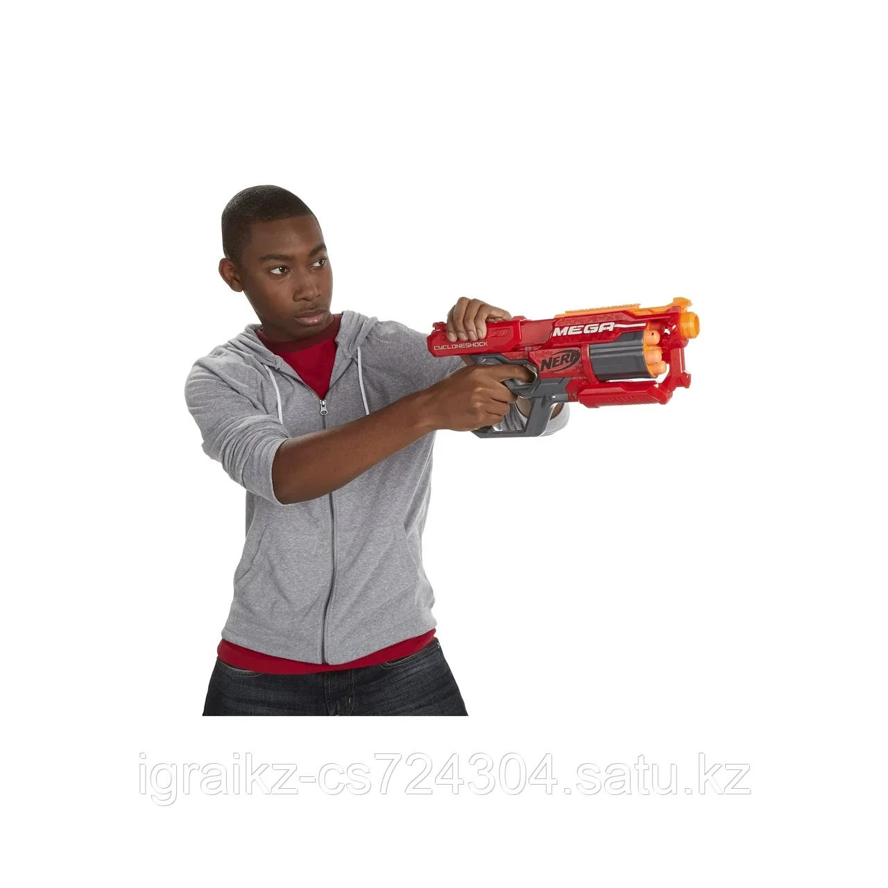 Hasbro A9353 Nerf Бластер Мега Циклон-шок - фото 5 - id-p109005462