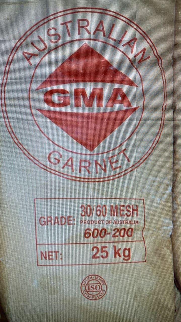 Гранатовый песок GMA Australian Garnet 30/60 (в тонах) - фото 2 - id-p109008043