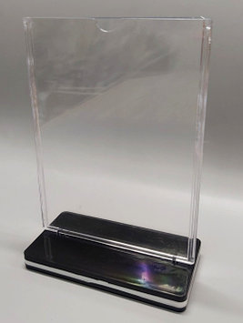 Настольная табличка из оргстекла (меню холдер), А4, 210*297 мм